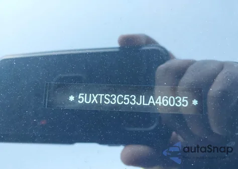 2018 BMW X3 M40I из США, поврежденный, VIN 5UXTS3C53JLA46035